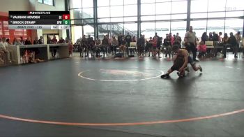 115 lbs Champ. Round 1 - Brock Stamp, Belle Plaine Wrestling vs Vaughn Hovden, DC Elite