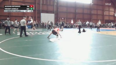 135 lbs Round Of 32 - Jackson Refsnider, Pinnacle/totino-grace High School vs Vincent Augello, Barn Brothers