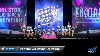 Prodigy All Stars - Blizzard [2019 Senior - Small 2 Day 1] 2019 Encore Championships Houston D1 D2
