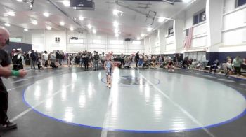 65 lbs Consi Of 16 #2 - Beckham Gerber, IN vs Wesley Hook, MI