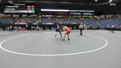 197 lbs Cons. Round 2 - 7 Elijah Hynes, Missouri Valley vs John Bray, Wayland Baptist