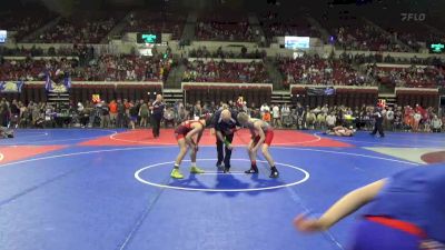 98 lbs Champ. Round 2 - Finn Stalick, Sheridan Wrestling Club vs Braydon Olson, Conrad Wrestling Club