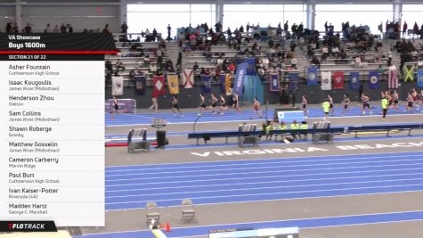 High School Boys' 1600m, Prelims 1