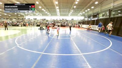 160 lbs Round Of 32 - Colin Jackson, VA vs Frankie Florio, FL
