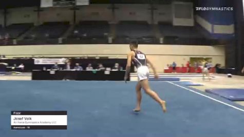 Josef Volk - Floor, Air Force Gymnastics Academy LLC - 2021 USA Gymnastics Development Program National Championships