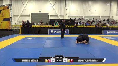 Gregory Alan Fernandes vs Humberto Medina Jr 2025 World IBJJF Jiu-Jitsu No-Gi Championship