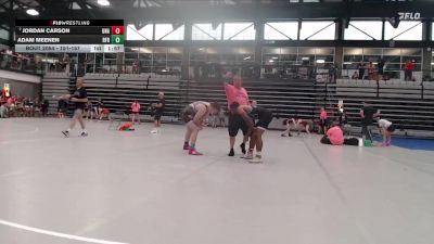 151-157 lbs Quarterfinal - Jordan Carson, Unattached vs Adam Meenen, Rock Falls Rockets