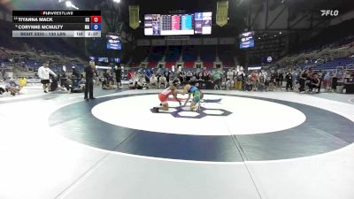 130 lbs Cons. Semis - Tiyanna Mack, SC vs Corynne McNulty, MA