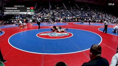2A-285 lbs Cons. Round 1 - Jackson Arthur, Union County vs Elijah Salter, Shaw