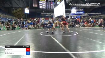 144 lbs Cons 16 #1 - Emma Cole, Missouri vs Daisy Scholz, Colorado