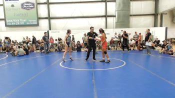 53 lbs Rr Rnd 3 - Delaney Williams, PA West White - W vs Hadley Heaster, Lady Warriors United - W