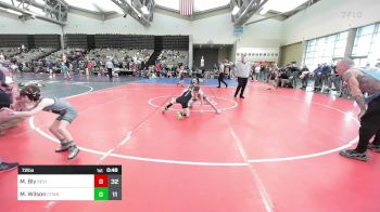 72 lbs Rr Rnd 2 - Matthew Bly, Revival Green vs Maddox Wilson, CT WhaleK3