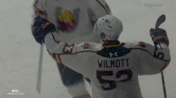 Ben Wilmott's Second Goal Of The Period Knots The Game Again For Barrie
