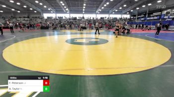 120 lbs Round Of 64 - Foster Peterson, LA vs Andrew Taylor, FL