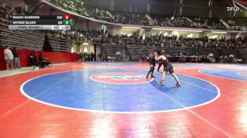 157-3A Cons. Round 3 - Isaiah Sanders, Chestatee vs Jayden Blake, Sandy Creek HS