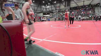 110-117 lbs Quarterfinal - Ella Brunson, Hilldale Youth Wrestling Club vs Mylee Johnson, Tulsa Blue T Panthers