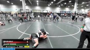 132 lbs Cons. Round 4 - Grason Johnson, IL vs Kellen Kelly, WI