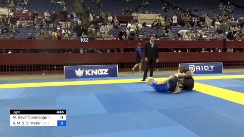 Maxwell Kevin Cummings vs Khaled M. S. S. Mater 2024 Pan IBJJF Jiu-Jitsu No-Gi Championship