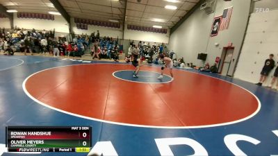 120A Cons. Round 2 - Oliver Meyers, Campbell County vs Rowan Handshue, Spearfish