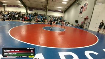 120A Cons. Round 2 - Oliver Meyers, Campbell County vs Rowan Handshue, Spearfish