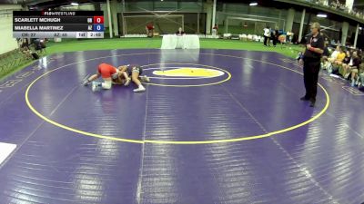 130 lbs Scarlett McHugh, Oregon vs Miabella Martinez, Arizona