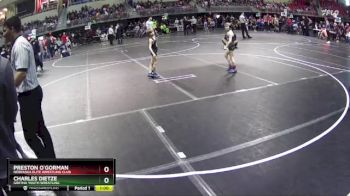 55 lbs Champ. Round 1 - Preston O`Gorman, Nebraska Elite Wrestling Club vs Charles Dietze, Gretna Youth Wrestling