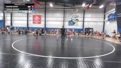 80 lbs Easton Schut, Minnesota vs Joshua Strode, Illinois