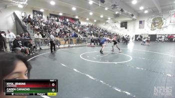 150 lbs Champ. Round 1 - Nyol Jenkins, Lancaster vs Caden Camacho, Servite