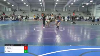 113 lbs Consolation - Kenton Cooke, AK vs Christian Fried, OH