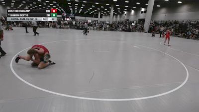 126 lbs Cons. Sub-rd Of 16 - Simon Bettis, Sebolt Wrestling Academy vs Josh Bergkamp, Moen Wrestling Academy