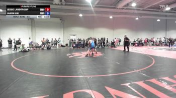 55 lbs Champ. Round 1 - Jesse Landtroop, Sweet Home Mat Club vs Jason Lin, Poway Wrestling