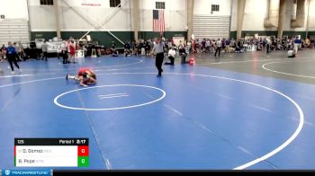 125 lbs Quarterfinal - Devin Gomez, Western Colorado University vs Benjamin Pope, Ottawa University