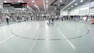 132 lbs Round Of 64 - Ian Oshea, PA vs Brock Gunnels, GA