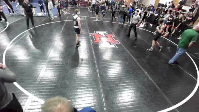 132 lbs Cons. Round 2 - Rocco Gannon, Gonzaga Prep vs Breton Reiha, East Valley