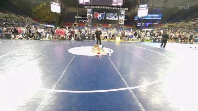 113 lbs Cons 8 #1 - Spencer Shore, Ohio vs Gabriel Ballard, Pennsylvania