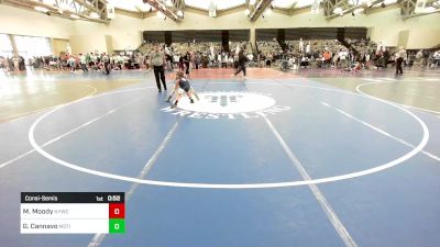 78-86 lbs Consolation - Madison Moody, Neshaminy Youth Wrestling vs Gia Cannavo, Motion