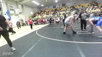 285 lbs Consi Of 8 #1 - Eli Williams, Rogers Jr High vs Fares Romero, Har-Ber High School