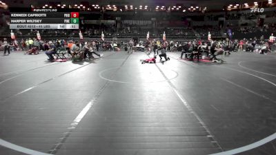 41 lbs 5th Place - Kennedi Capriotti, Pride WC vs Harper Wiltsey, Pinelands