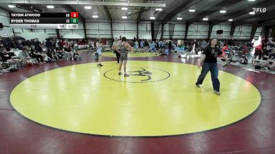 113 lbs Round 6 (8 Team) - Taydin Atwood, Uintah vs Ryder Thomas, Salem Hills