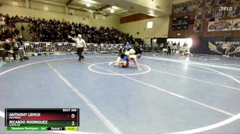 120 lbs Cons. Round 3 - Ricardo Rodriguez, Santa Fe vs Anthony Lemus, Fillmore