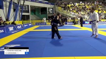 TIAGO PEREIRA NASCIMENTO FILHO vs KENZO KARAKAWA 2024 World Jiu-Jitsu IBJJF Championship