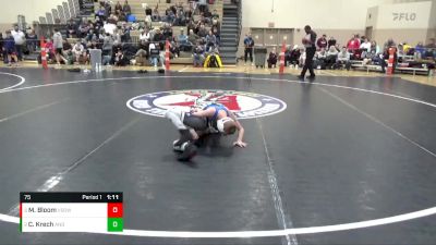 75 lbs Round 3 - Connor Krech, Anoka vs Max Bloom, Victory School Of Wrestling