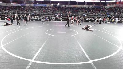 100 lbs Round Of 16 - Evan Chrisco, Higginsville Youth Wrestling Club vs Ryan Cox, Ogden's Outlaws Wrestling Club