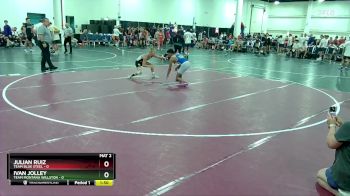 106 lbs Round 5 (10 Team) - Julian Ruiz, Team Blue Steel vs Ivan Jolley, Team Montana Willston