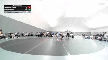 133 lbs Finals (2 Team) - Te`Andre Allen, Quincy vs Hunter Ross, Glenville State