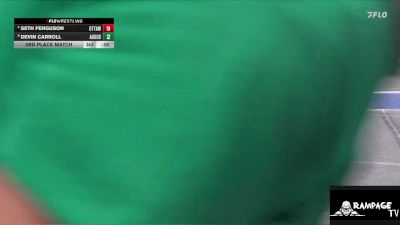 70 lbs Quarterfinal - Kash Riveros, WTC vs Christian Dobelbower, Trailhands