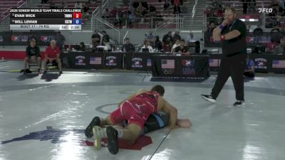 74 kg Quarters - Evan Wick, TMWC vs Will Lewan, CKWC / TMWC