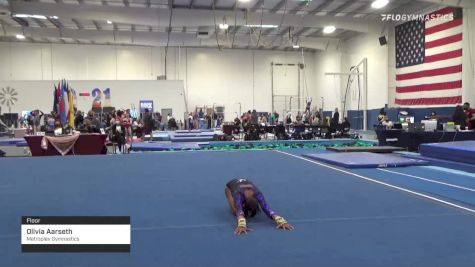 Olivia Aarseth - Floor, Metroplex Gymnastics - 2021 Region 3 Women's Championships