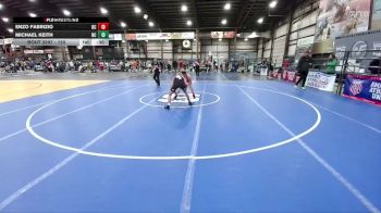 120 lbs Cons. Round 3 - Enzo Fabrizio, Bear Cave vs Michael Keith, Natrona Colts