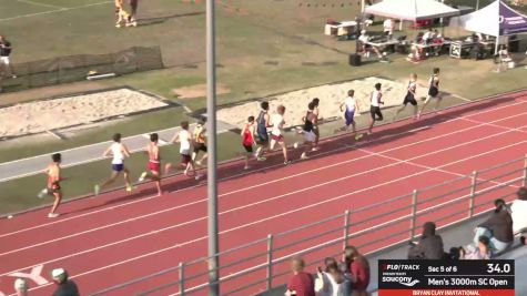 Men's 3k Steeplechase Open